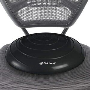 Gaiam Balance Disc Wobble Cushion Stability Core Trainer for Home or Office